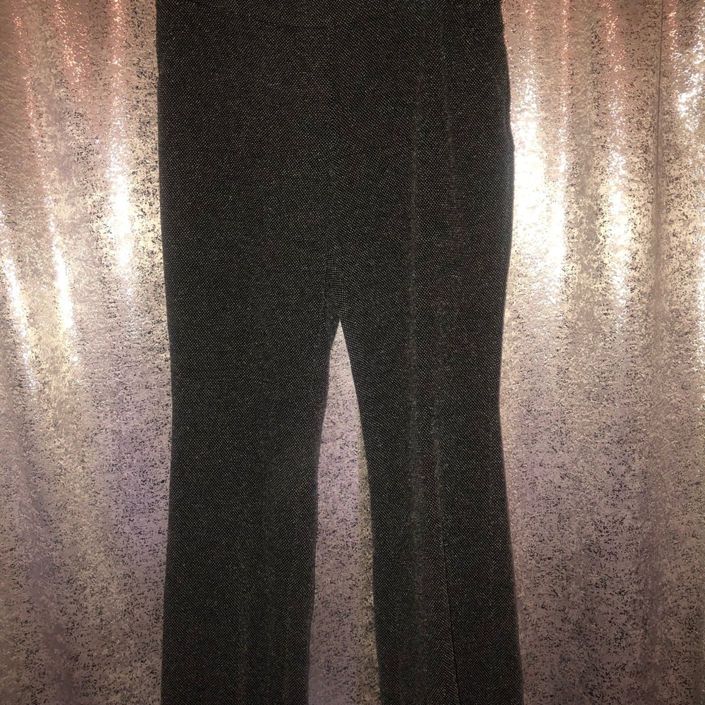 New York and Company Gray detailed pull on pants